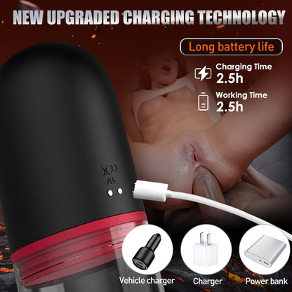 Vibration 9 Mode Suction Penis Pump